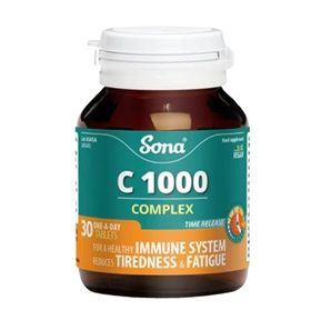 Sona C1000 Complex - Vitamin C 30 Capsules