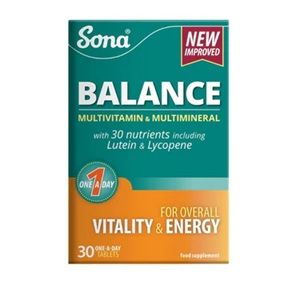 Sona Balance - Multivitamin & Multimineral 30 Capsules