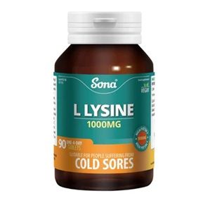 Sona L Lysine 1000mg 90 Tablets