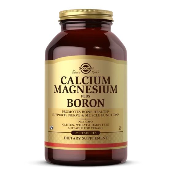 Solgar Calcium Magnesium Plus Boron 100 Tablets