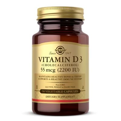 Solgar Calcium Vitamin D3 2200IU 50 Capsules