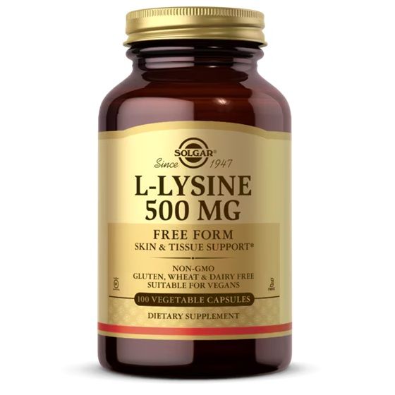 Solgar L-Lysine 1000 mg 100 Capsules