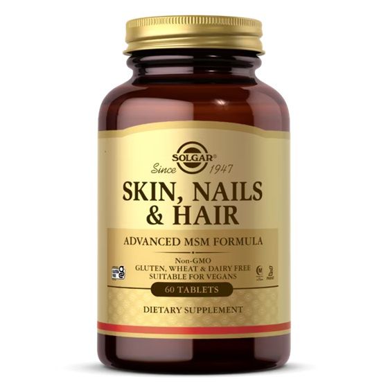 Solgar Skin, Nails and Hair Formula 60 Tablets