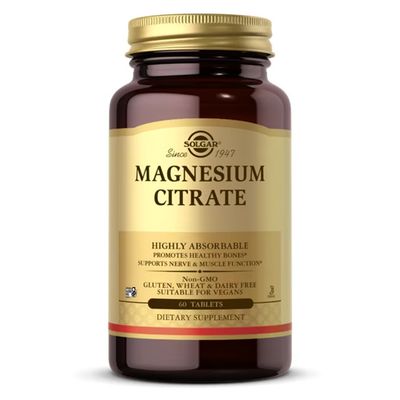 Solgar Magnesium Citrate 60 Tablets