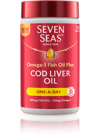 Cod Liver Oil One-A-Day 120 Capsules