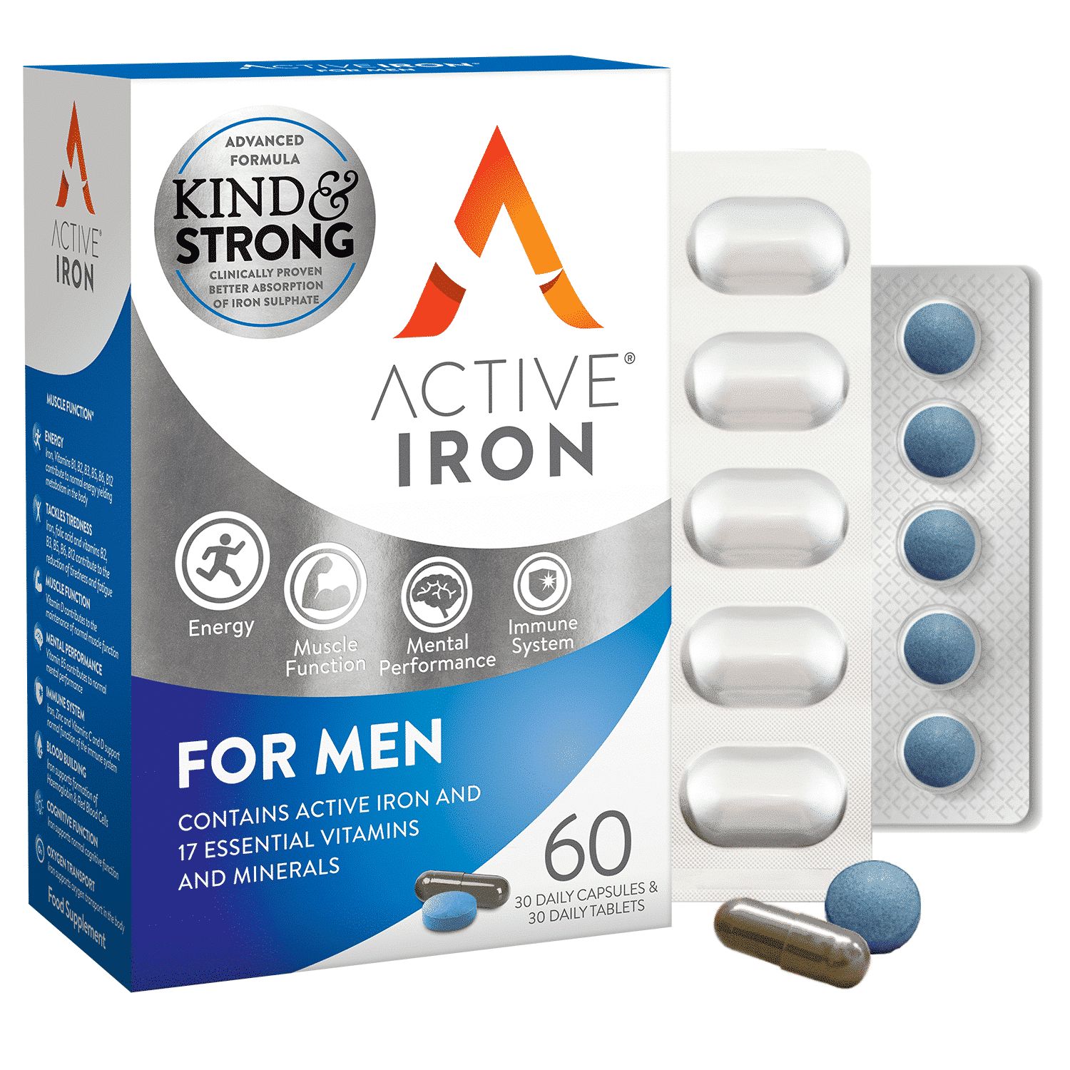 Active Iron Men 60 Capsules