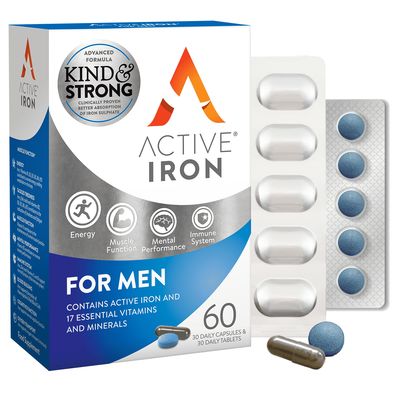 Active Iron Men 60 Capsules