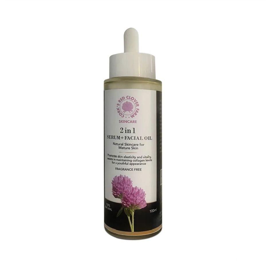 Red Clover 2 in 1 Facial Serum/Oil