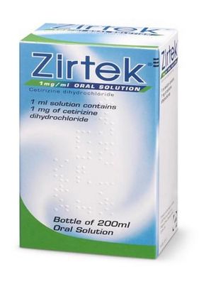 Zirtek Oral Solution 200ml