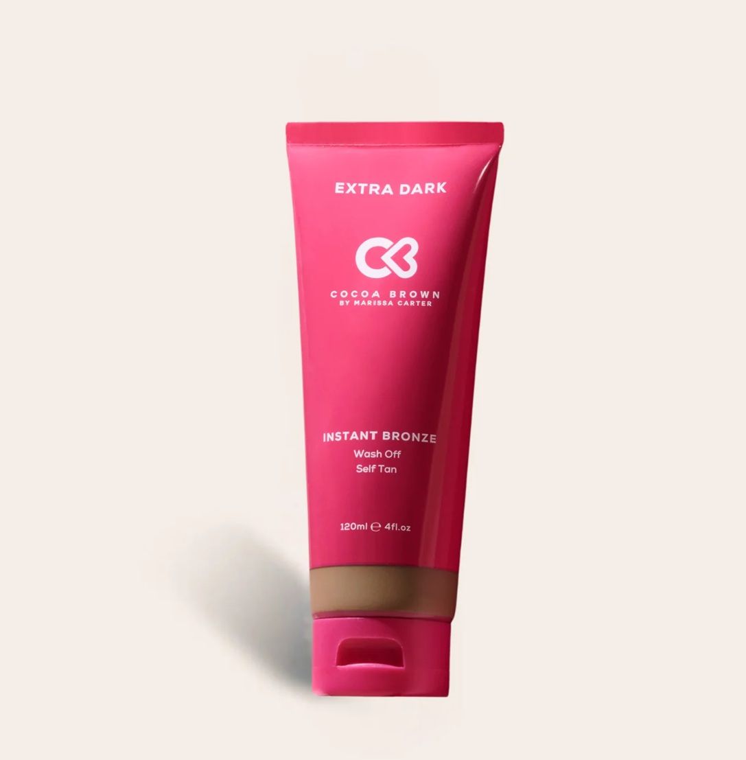 Cocoa Brown Instant Bronze Wash Off Self Tan Extra Dark