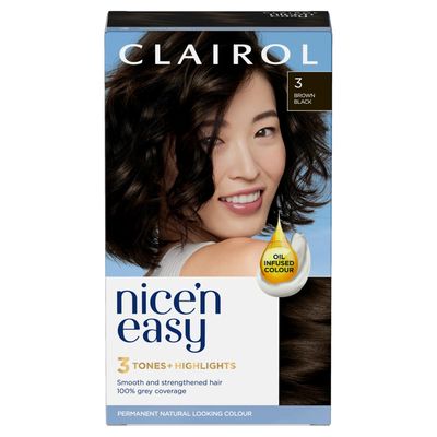 Clairol Nice'n Easy Brown Black 3