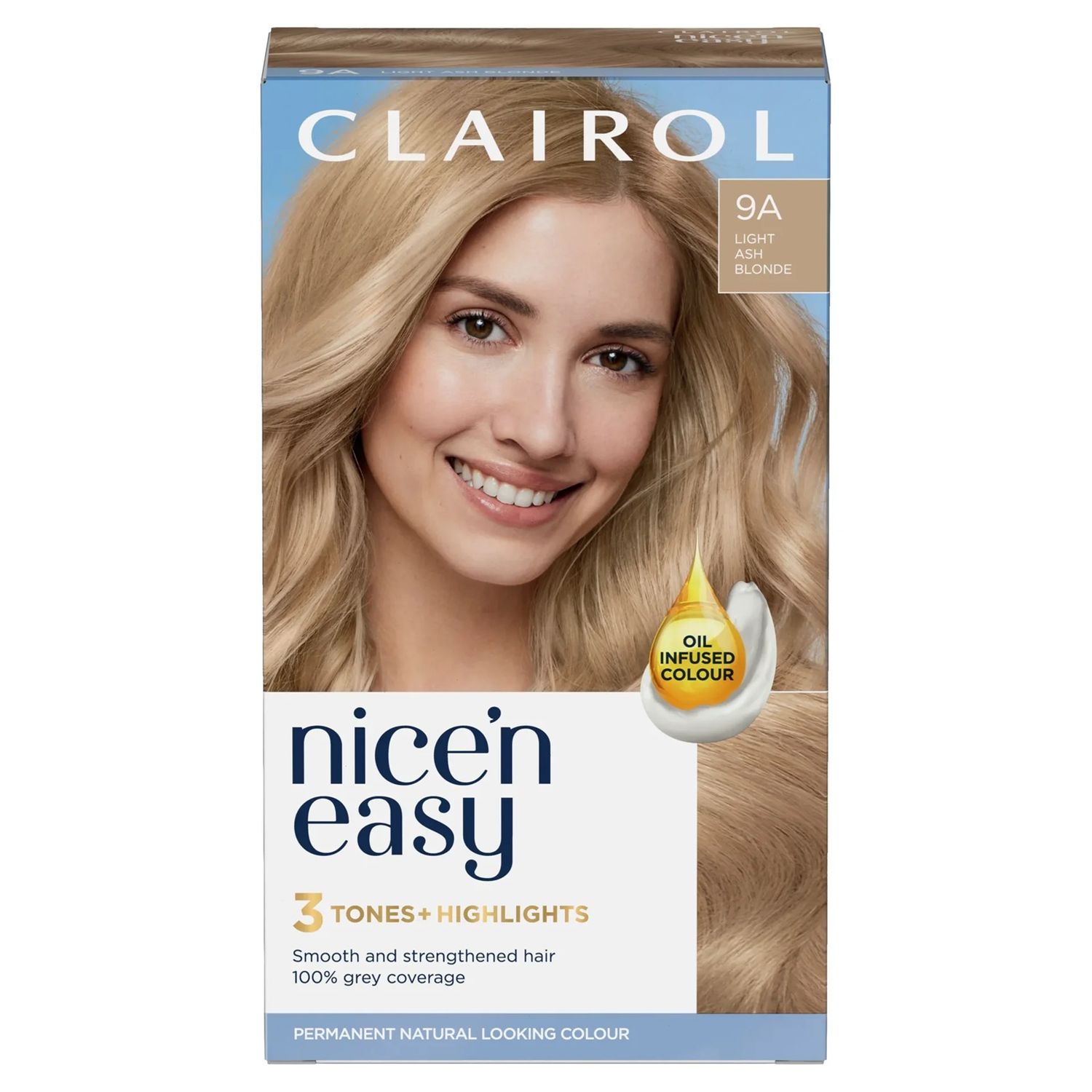 Clairol Nice'n Easy Light Ash Blonde 9A