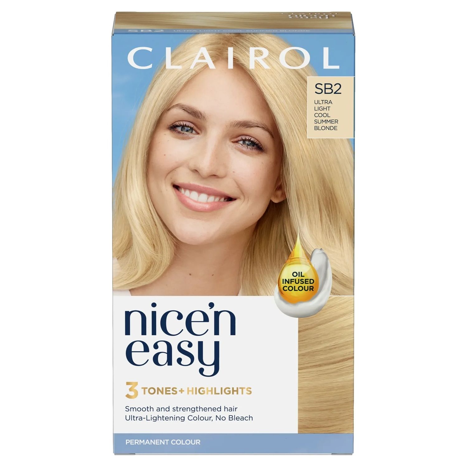 Clairol Nice'n Easy Light Cool Summer Blonde SB2