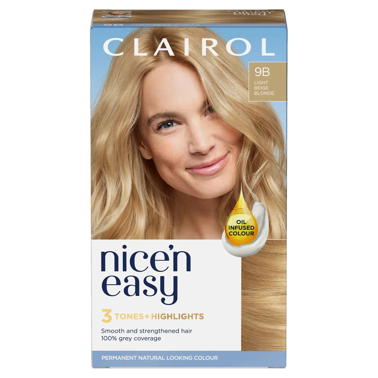 Clairol Nice'n Easy Light Beige Blonde 9B