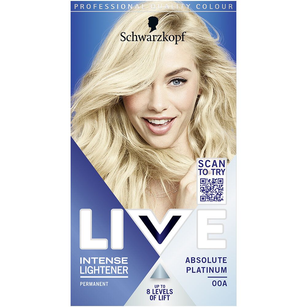 Schwarzkopf Live Intense Lightener Absolute Platinum 00A