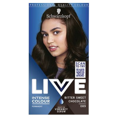 Schwarzkopf Live Intense Colour Bitter Sweet Chocolate 89
