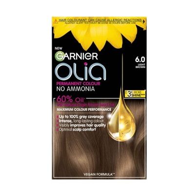 Garnier Olia Permanent Hair Colour Light Brown 6.0