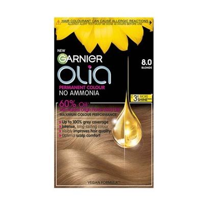 Garnier Olia Permanent Hair Colour Blonde 8.0