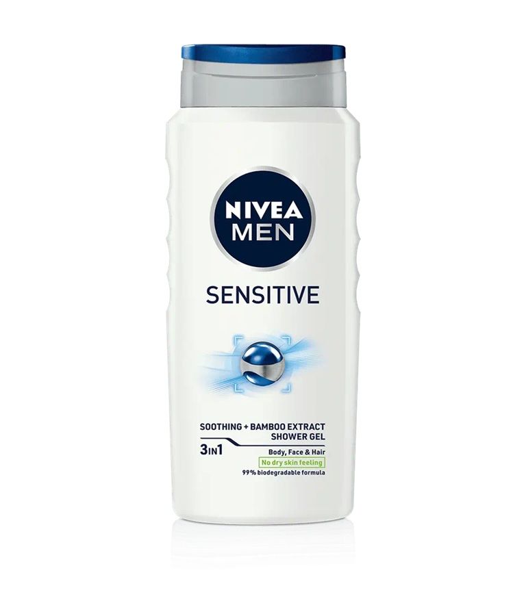 Nivea Men Sensitive 3 in 1 Shower Gel 400ml