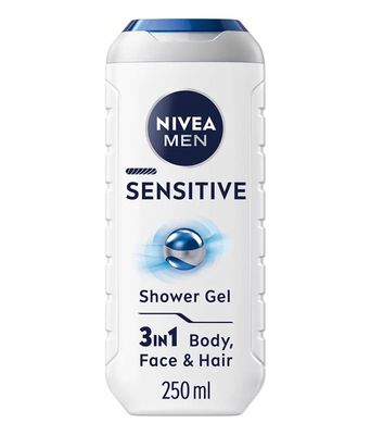 Nivea Men Sensitive 3 in 1 Shower Gel 250ml