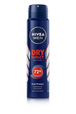 Nivea Men Dry Impact Anti-Perspirant Spray 250ml
