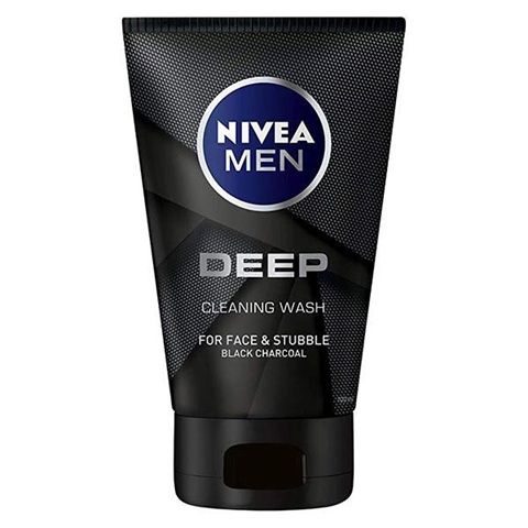 Nivea Men Deep Cleaning Wash for Face & Stubble 100ml