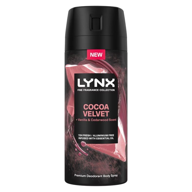 Lynx Cocoa Velvet Deodorant Body Spray
