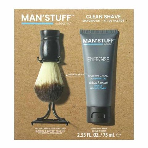 Man's Stuff Clean Shave Shaving Kit Gift Set