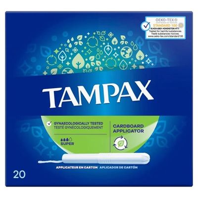 Tampax Super Tampons 20 Pack