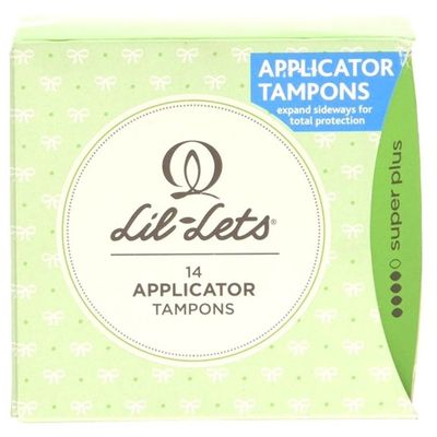 Lil-Lets Super Plus Applicator Tampons 14 Pack