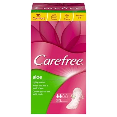 Carefree Aloe Vera Liner 20 Liners