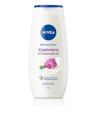 Nivea Cashmere & Cotton Seed Oil Shower Cream 250ml