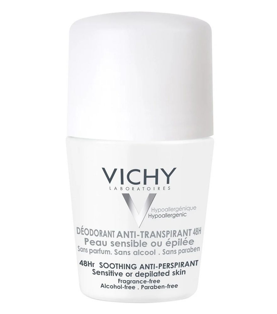 Vichy Deodorant 48 Hour Sensitive Skin Anti-Perspirant Roll