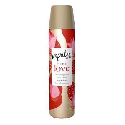 Impulse True Love Body Spray 75ml