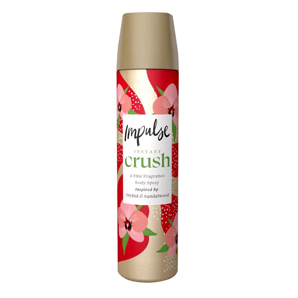 Impulse Instant Crush Body Spray 75ml