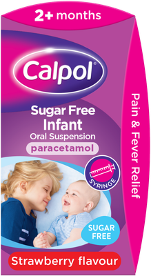 Calpol Infant Oral Suspension with Syringe 120ml