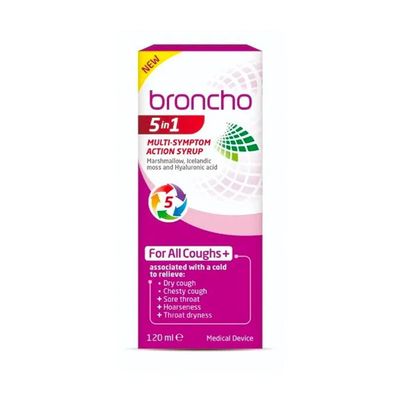 Broncho 5 in 1 Multi Symptom Action Syrup 120ml