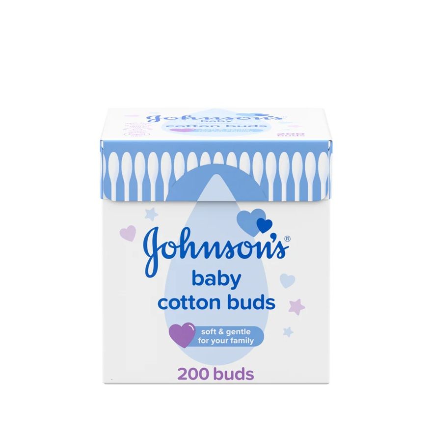 Johnsons Baby Cotton Buds: 200 Buds