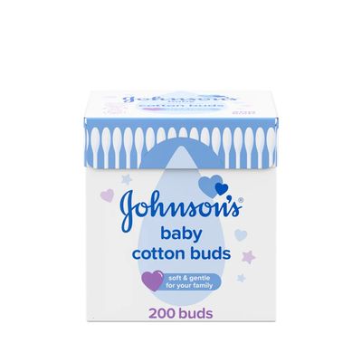 Johnsons Baby Cotton Buds: 200 Buds