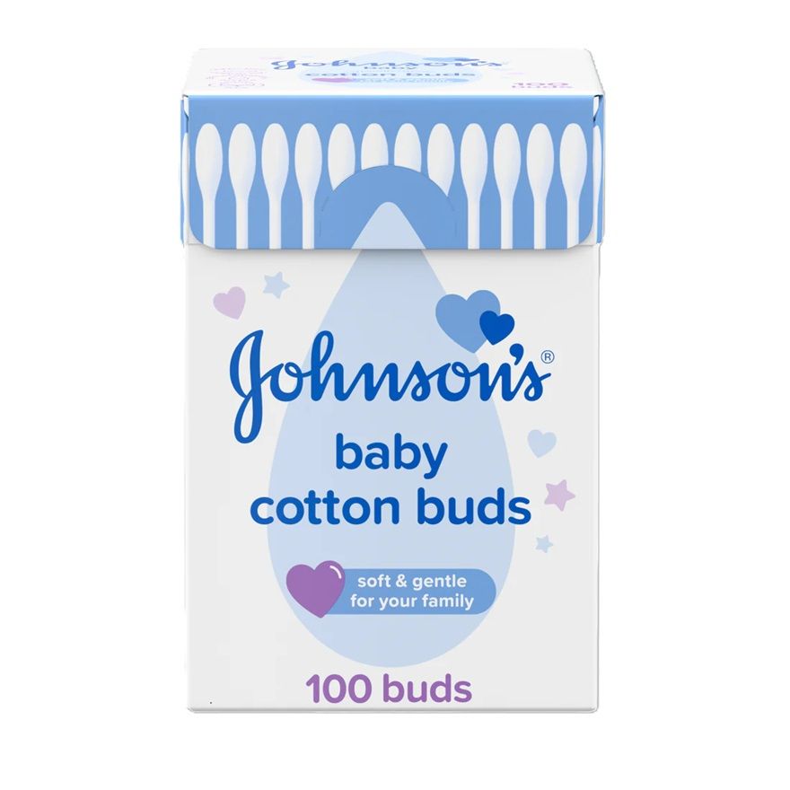 Johnsons Baby Cotton Buds: 100 Buds