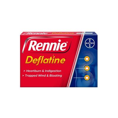 Rennie Deflatine 18 Tablets