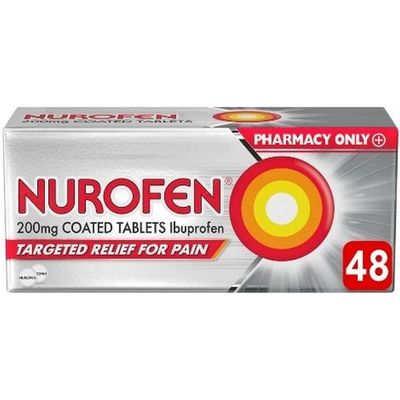 Nurofen Ibuprofen 200mg Tablets 48's
