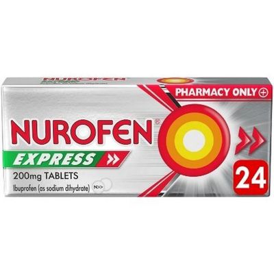 Nurofen Express 200mg Tablets 24's