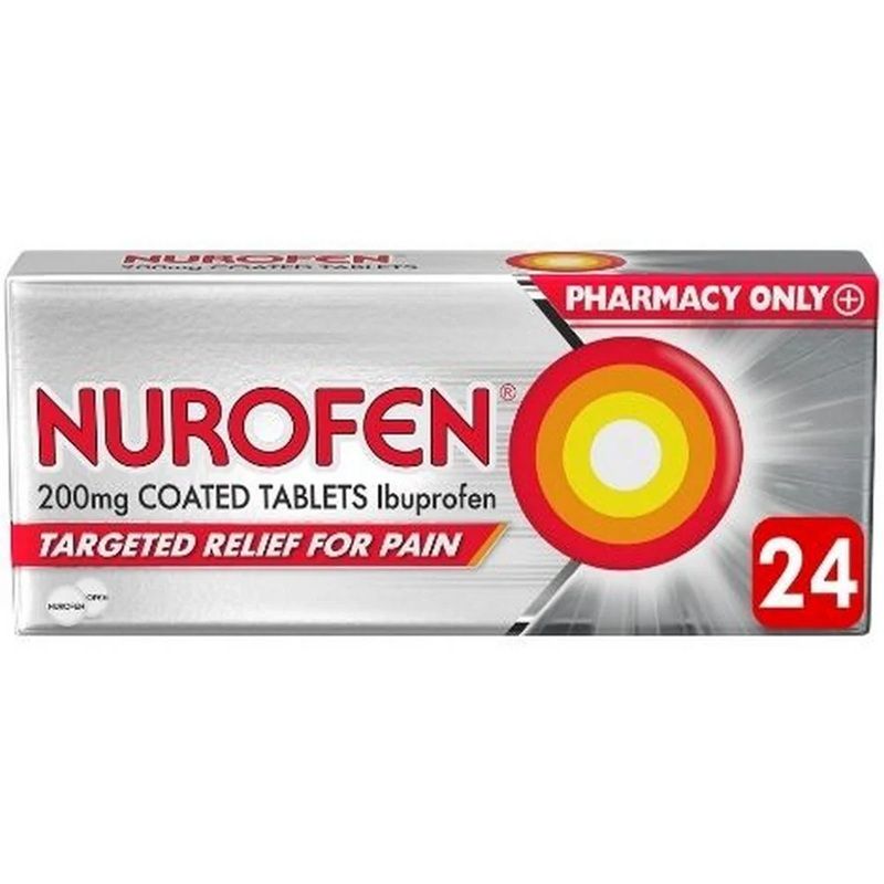 Nurofen Ibuprofen 200mg Tablets 24's