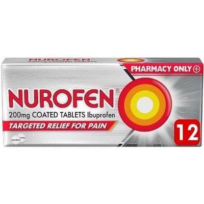 Nurofen Ibuprofen 200mg Tablets 12's