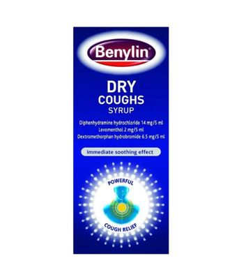 Benylin Dry Coughs Syrup 125ml