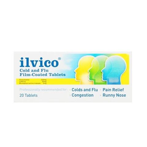 Ilvico Cold & Flu film-Coasted Tablets 20's