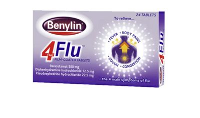 Benylin 4 flu Tablets 24's
