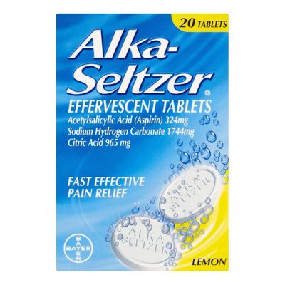 Alka Seltzer 20 Tablets