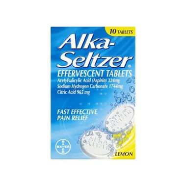 Alka Seltzer 10 Tablets